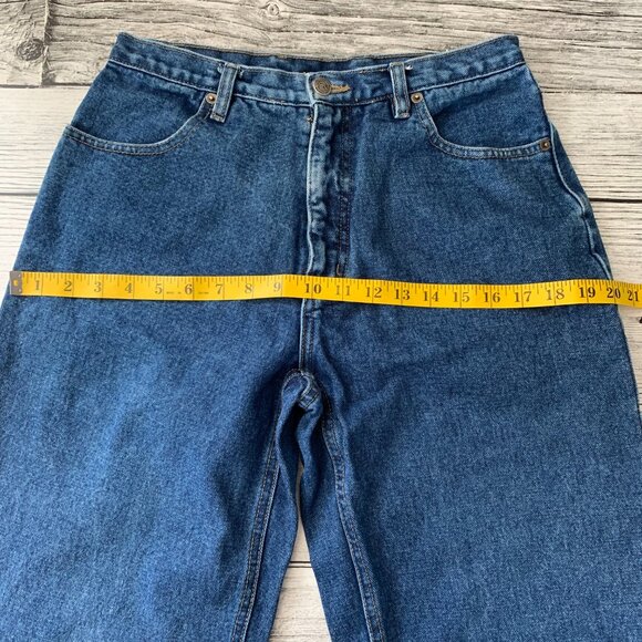 Vintage Northern Reflections High Rise Tapered Embroidered Ankle Mom Jeans - Picture 12 of 16